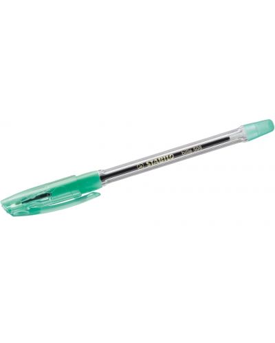 Химикалка Stabilo Bille - 0.35 mm, зелена - 1